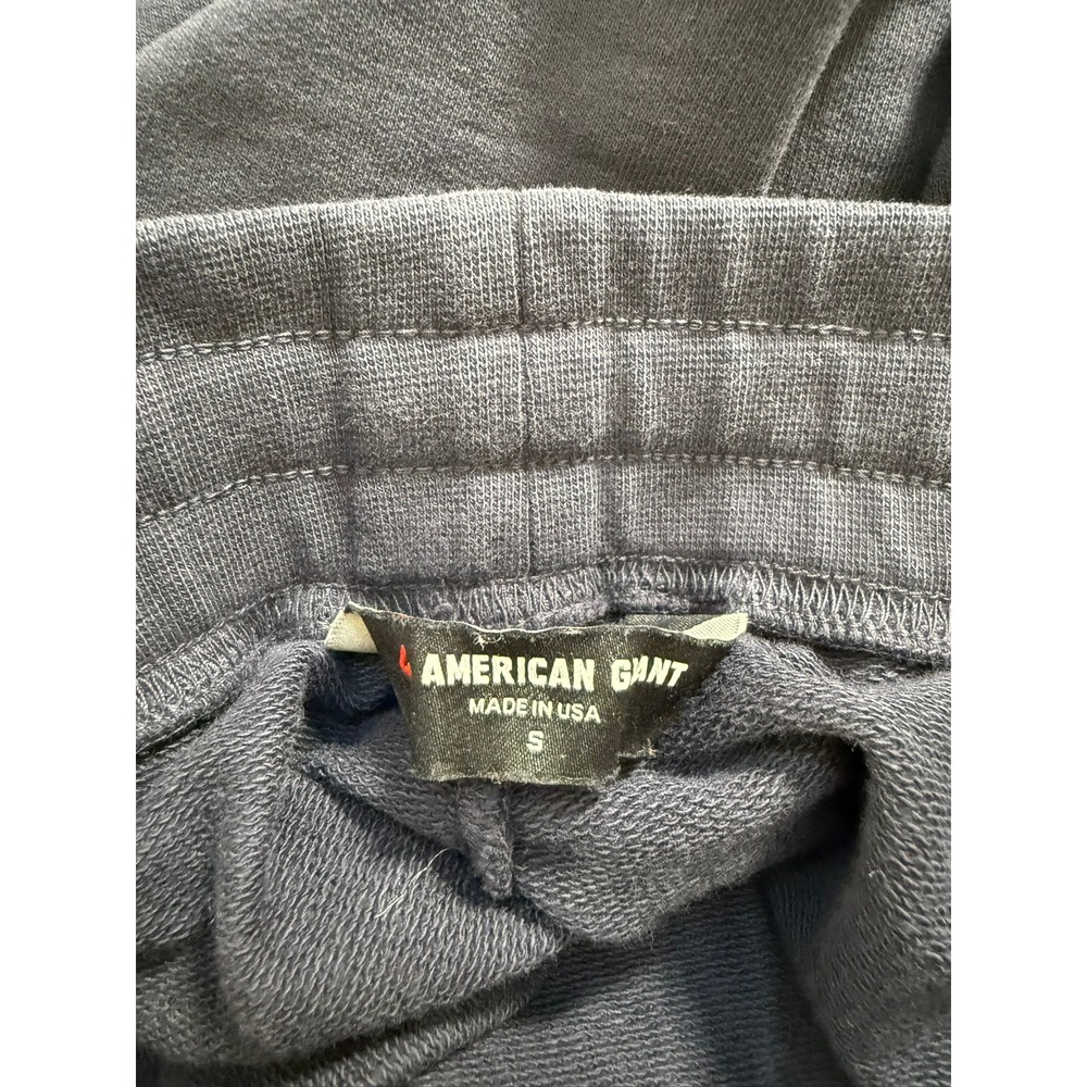 American Giant Mens Navy Blue Classic Sweatpants Joggers Made in USA Small - Picture 3 of 5